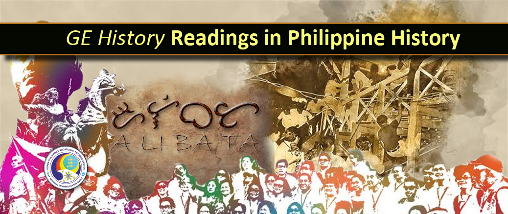 GE History: Readings in Philippine History